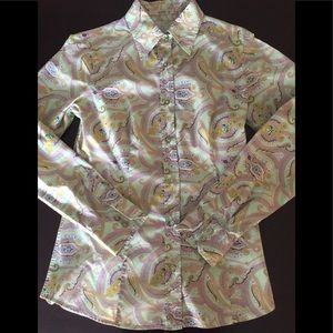 ETRO Italy lady’s button down shirts size 42
